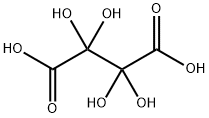 二羟基酒石酸,76-30-2,结构式