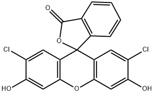 二氯荧光素, 76-54-0, 结构式