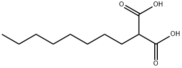 2-octylpropanedioic acid Struktur
