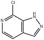 7-氯-1H-吡唑并[3,4-C]吡啶,76006-11-6,结构式