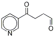 4-oxo-4-(3-pyridinebutanal)