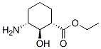 Cyclohexanecarboxylic acid, 3-amino-2-hydroxy-, ethyl ester, (1alpha,2beta,3alpha)- (9CI) Structure