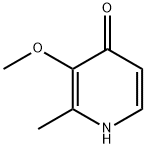 3-甲氧基-2-甲基-1H-吡啶-4-酮,76015-11-7,结构式