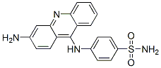 4-((3-Amino-9-acridinyl)amino)benzenesulfonamide Structure