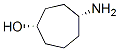 Cycloheptanol, 4-amino-, (1S,4R)- (9CI) Structure