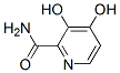 2-Pyridinecarboxamide, 3,4-dihydroxy- (9CI) Struktur