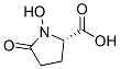 L-Proline, 1-hydroxy-5-oxo- (9CI) 结构式