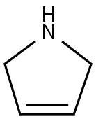 2,5-Dihydro-1H-pyrrole Struktur