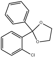 2-CHLOROBENZOPHENONE ETHYLENE KETAL Structure