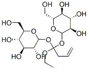 1-ethoxybutyl-3-enyl-glucopyranoside 结构式