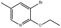 Pyridine, 3-bromo-2-ethoxy-5-methyl- (9CI) Struktur