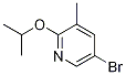 5-broMo-2-isopropoxy-3-Methylpyridine Structure