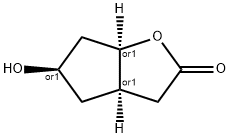 7-ALPHA-HYDROXY-CIS-OXABICYCLO[3.3.0]OCTANE-3-ONE
 Struktur