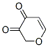 2H-Pyran-3,4-dione(9CI),76031-43-1,结构式