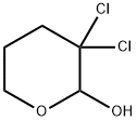 3,3-DICHLORO-2-HYDROXYTETRAHYDROPYRAN, 99+% 化学構造式