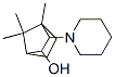 1,7,7-trimethyl-2-exo-piperidinobicyclo(2.2.1)heptan-3-endo-ol Structure