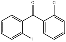 2-クロロ-2'-ヨードベンゾフェノン 化学構造式