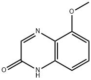 2(1H)-Quinoxalinone,  5-methoxy- 化学構造式
