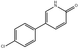 5-(4-Chlorophenyl)-2-hydroxypyridine Struktur