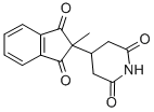 3-(2-(1,3-Dioxo-2-methylindanyl))glutarimide,76059-11-5,结构式