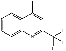 4-甲基-2-(三氟甲基)喹啉 结构式