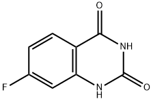 7-FLUOROQUINAZOLINE-2,4(1H,3H)-DIONE Structure