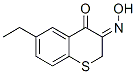 2H-1-Benzothiopyran-3,4-dione,6-ethyl-,3-oxime(9CI)|