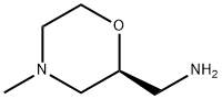 2-Morpholinemethanamine,4-methyl-,(S)-(9CI) 化学構造式