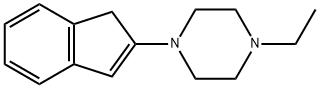 Piperazine, 1-ethyl-4-(1H-inden-2-yl)- (9CI) 化学構造式