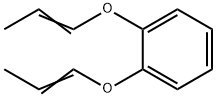 Benzene, 1,2-bis(1-propenyloxy)- (9CI) Struktur