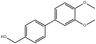4-(3,4-Dimethoxyphenyl)benzyl alcohol Struktur