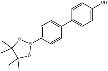 4'-(4,4,5,5-Tetramethyl-1,3,2-dioxaborolan-2-yl)biphenyl-4-ol Struktur