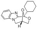 1,4-Epoxy-1H,3H-(1,4)oxazepino(4,3-a)benzimidazole, 4,5-dihydro-1-cycl ohexyl- Structure