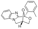 1,4-Epoxy-1H,3H-(1,4)oxazepino(4,3-a)benzimidazole, 4,5-dihydro-1-(2-m ethylphenyl)- Structure