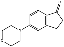 5-MORPHOLIN-4-YL-INDAN-1-ONE Struktur