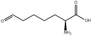 Heptanoic acid, 2-amino-7-oxo-, (2S)- (9CI) Struktur