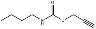 2-炔丙基-N-丁基氨基甲酸酯, 76114-73-3, 结构式