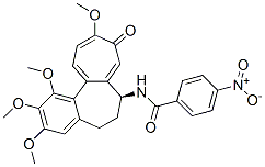 4-Nitro-N-[(S)-5,6,7,9-tetrahydro-1,2,3,10-tetramethoxy-9-oxobenzo[a]heptalen-7-yl]benzamide Structure