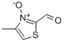 2-Thiazolecarboxaldehyde, 4-methyl-, 3-oxide (9CI) Structure