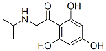 Ethanone, 2-[(1-methylethyl)amino]-1-(2,4,6-trihydroxyphenyl)- (9CI) Struktur