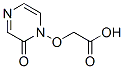Acetic acid, [(2-oxo-1(2H)-pyrazinyl)oxy]- (9CI) Struktur