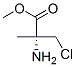 Alanine, 3-chloro-2-methyl-, methyl ester (9CI) 结构式