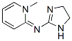 1H-Imidazol-2-amine,  4,5-dihydro-N-(1-methyl-2(1H)-pyridinylidene)- Struktur