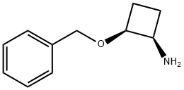 Cyclobutanamine, 2-(phenylmethoxy)-, (1R,2S)- (9CI) Struktur