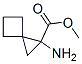 Spiro[2.3]hexane-1-carboxylic  acid,  1-amino-,  methyl  ester 化学構造式