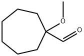 Cycloheptanecarboxaldehyde, 1-methoxy- (9CI) 化学構造式