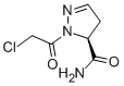 1H-Pyrazole-5-carboxamide, 1-(chloroacetyl)-4,5-dihydro-, (5S)- (9CI) 化学構造式