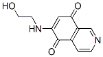5,8-Isoquinolinedione, 6-[(2-hydroxyethyl)amino]- (9CI) Structure