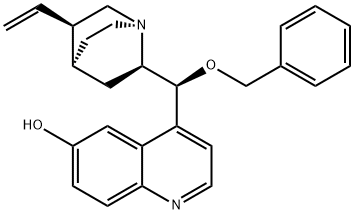 (9S)- 9-(PHENYLMETHOXY)-CINCHONAN-6'-OL,761434-35-9,结构式