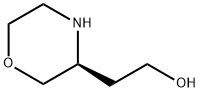 (S)-3-Hydroxyethylmorpholine Struktur